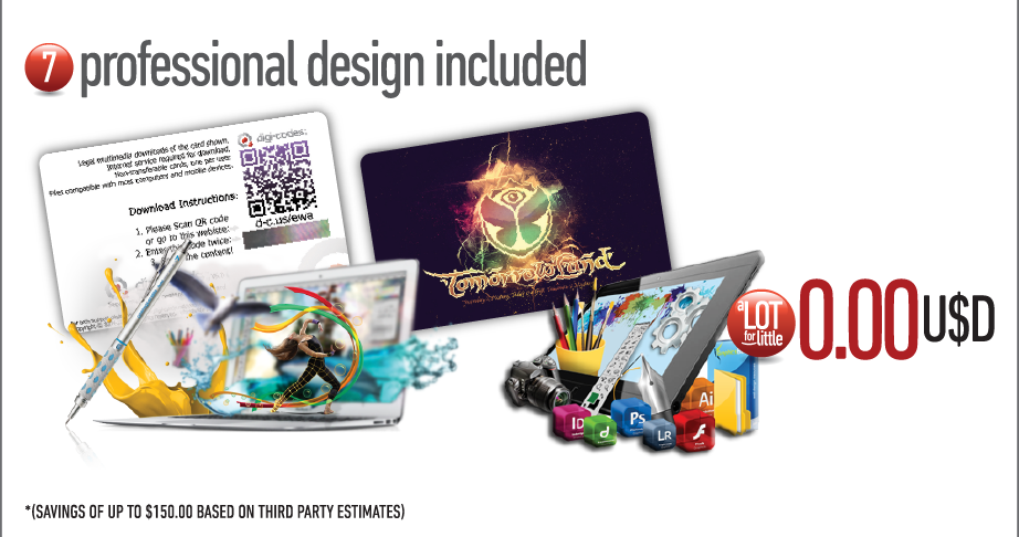 7. Professional design included