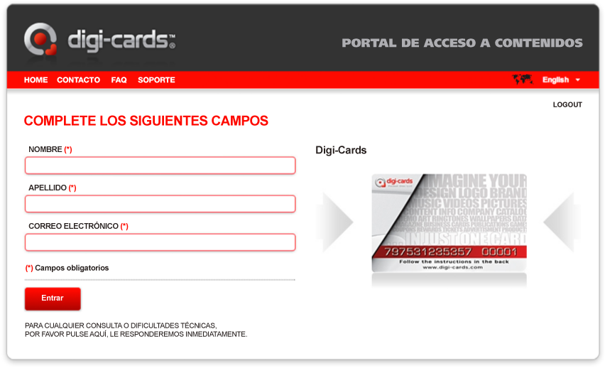 Portal de acceso a contenidos