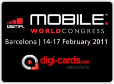 DIGI-CARDS ESTUVO PRESENTE DURANTE EL CONGRESO MUNDIAL DE TELÉFONOS MÓVILES